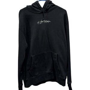 Hollister Black Hoodie with Logo